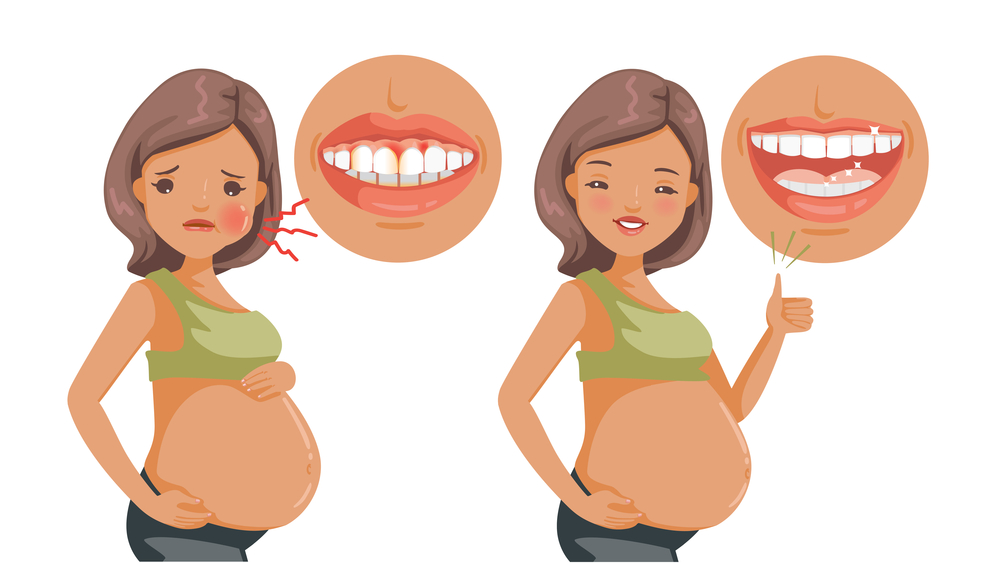 pregnancy impacts you dental health